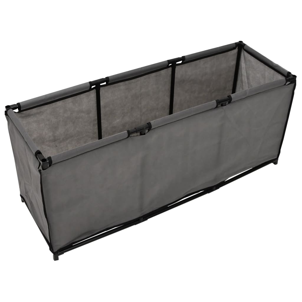 Berkfield Storage Box Grey 105x34.5x45 cm Fabric