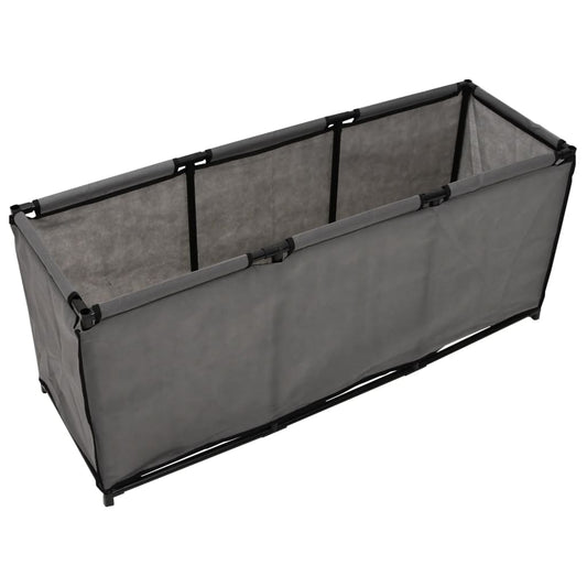 Berkfield Storage Box Grey 105x34.5x45 cm Fabric