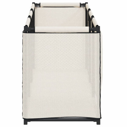 Berkfield Storage Box Cream 105x34.5x45 cm Fabric