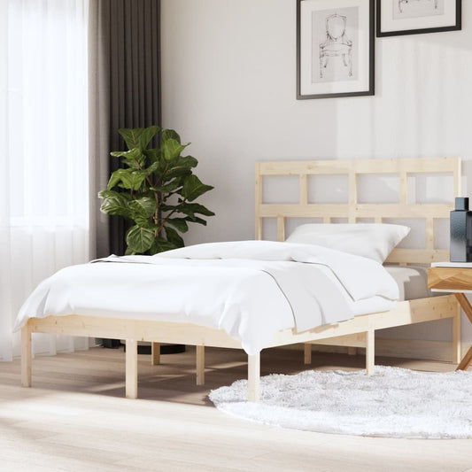 Berkfield Bed Frame 150x200 cm King Size Solid Wood