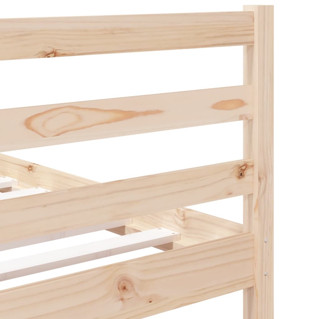 Berkfield Bed Frame 90x190 cm Single Solid Wood
