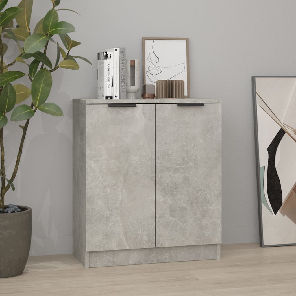 Berkfield Sideboard Concrete Grey 60x30x70 cm Engineered Wood