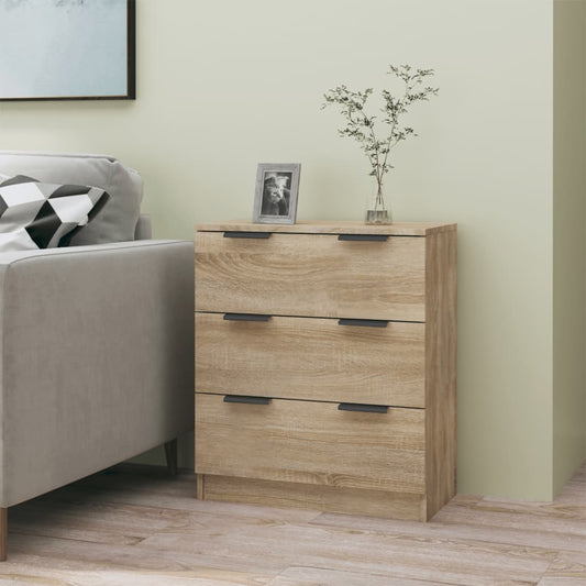 Berkfield Sideboard Sonoma Oak 60x30x70 cm Engineered Wood