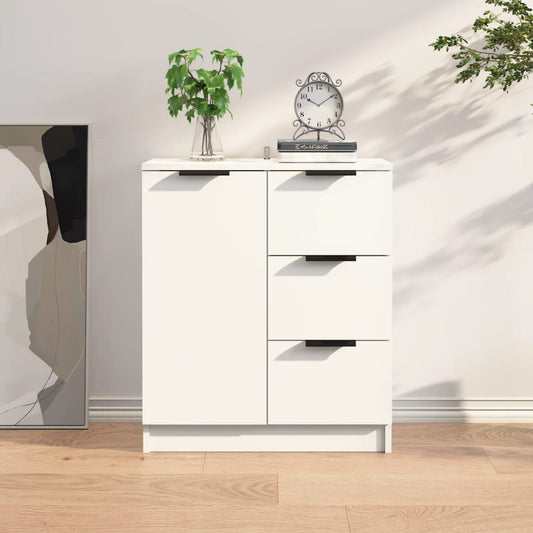 Berkfield Sideboard White Engineered Wood