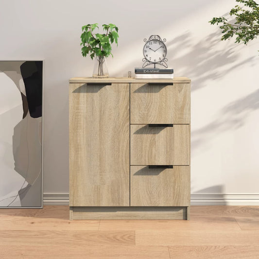 Berkfield Sideboard Sonoma Oak Engineered Wood