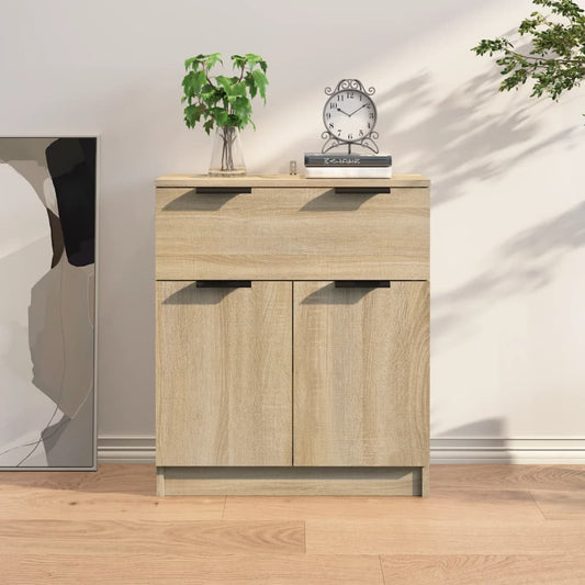Berkfield Sideboard Sonoma Oak 60x30x70 cm Engineered Wood