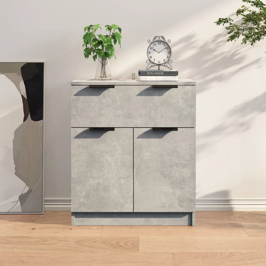 Berkfield Sideboard Concrete Grey 60x30x70 cm Engineered Wood