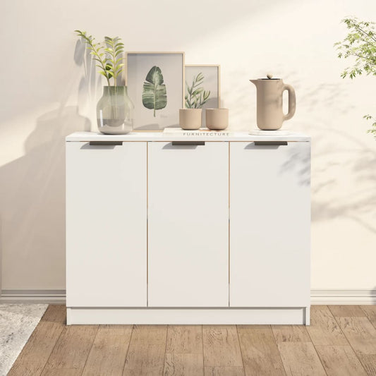 Berkfield Sideboard White 90.5x30x70 cm Engineered Wood