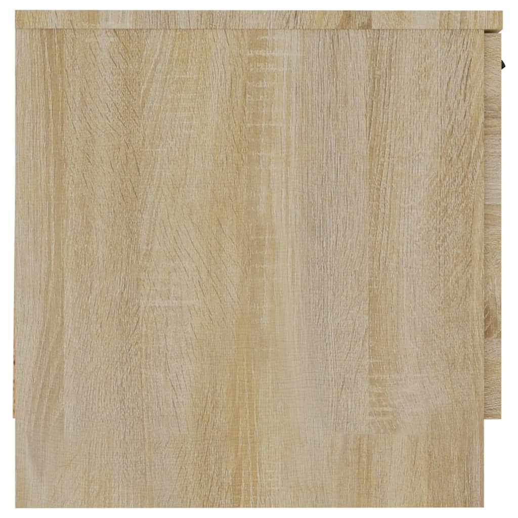 Berkfield Bedside Cabinet Sonoma Oak 40x39x40 cm