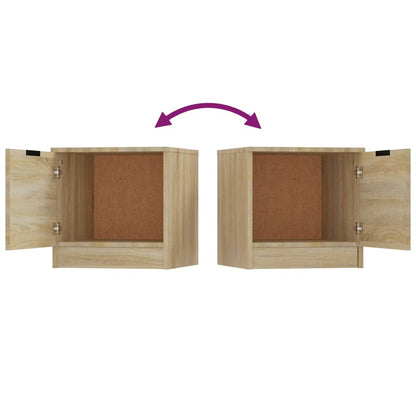 Berkfield Bedside Cabinet Sonoma Oak 40x39x40 cm