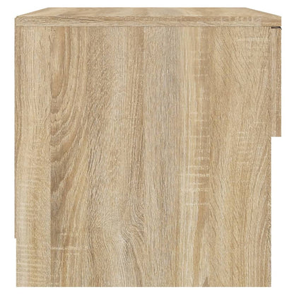 Berkfield Bedside Cabinet Sonoma Oak Engineered Wood