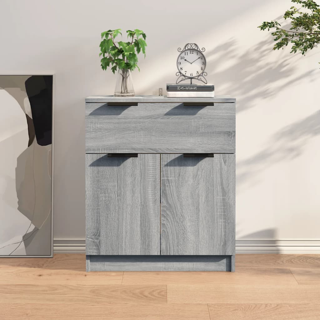 Berkfield Sideboard Grey Sonoma 60x30x70 cm Engineered Wood