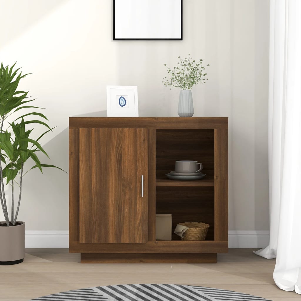 Berkfield Sideboard Brown Oak
