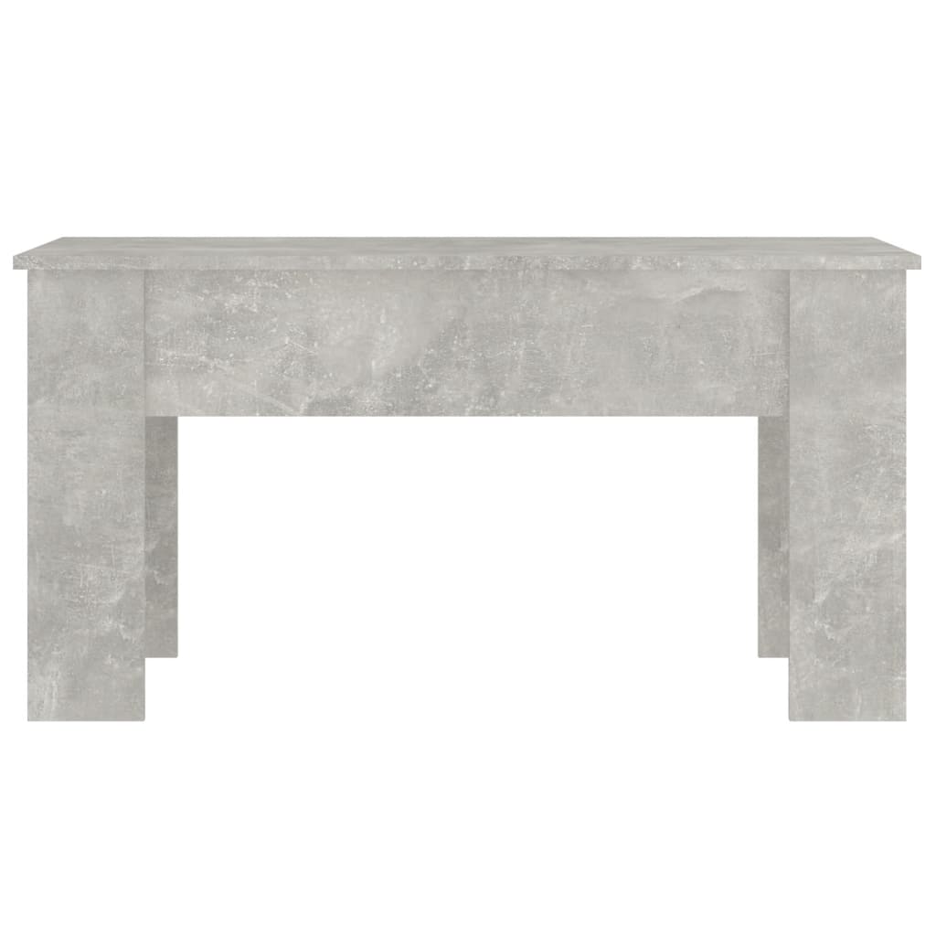 Berkfield Coffee Table Concrete Grey 101x49x52 cm Engineered Wood