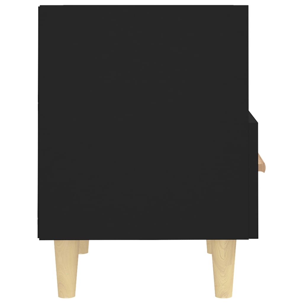 Berkfield Bedside Cabinets 2 pcs Black 40x35x47 cm