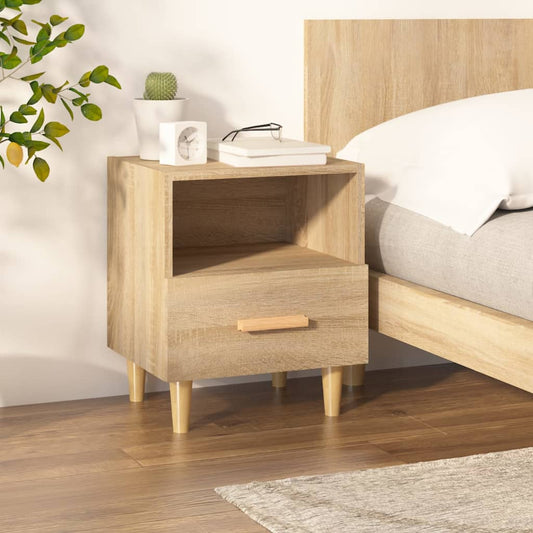 Berkfield Bedside Cabinet Sonoma Oak 40x35x47 cm