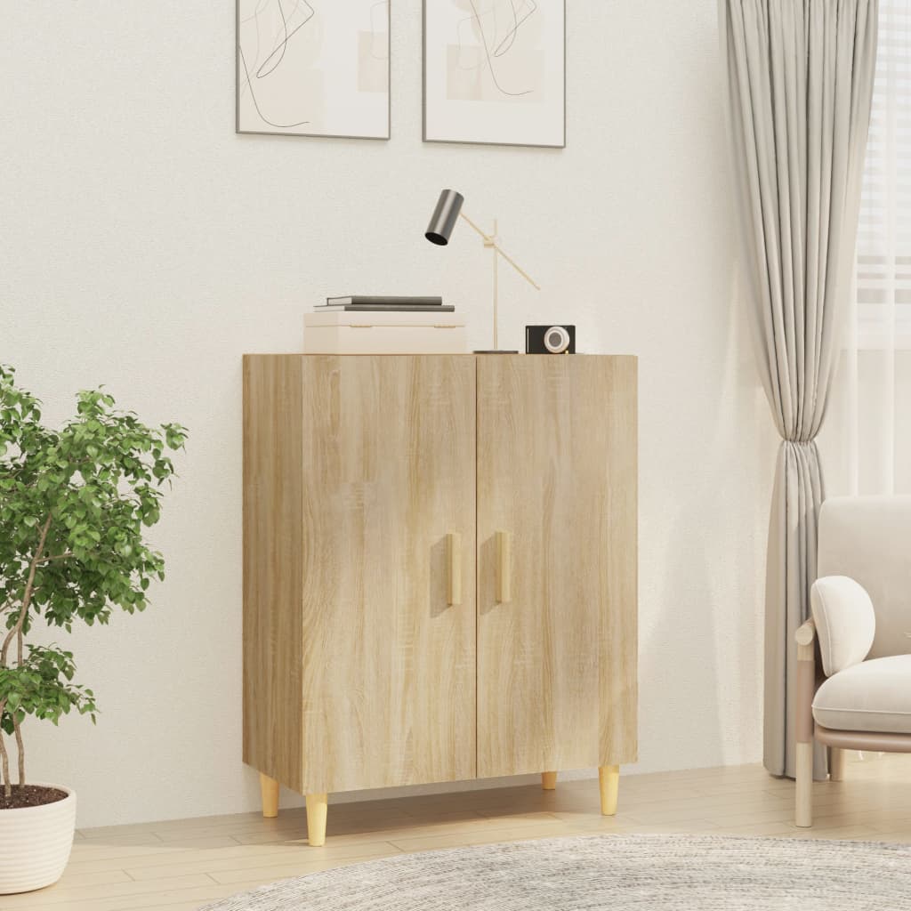 Berkfield Sideboard Sonoma Oak 70x34x90 cm Engineered Wood