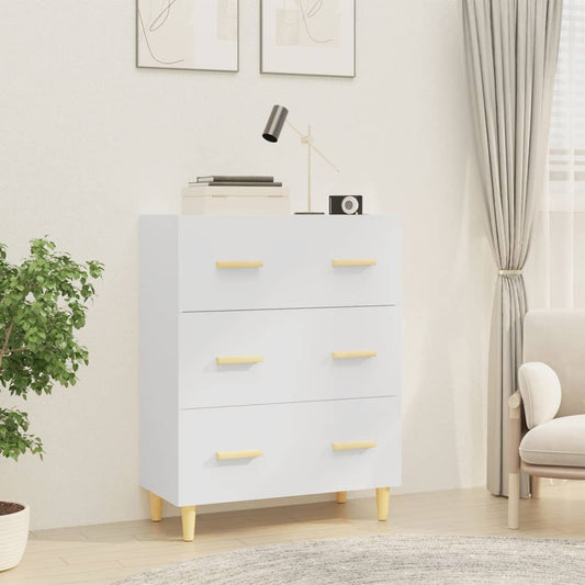 Berkfield Sideboard White 70x34x90 cm Engineered Wood