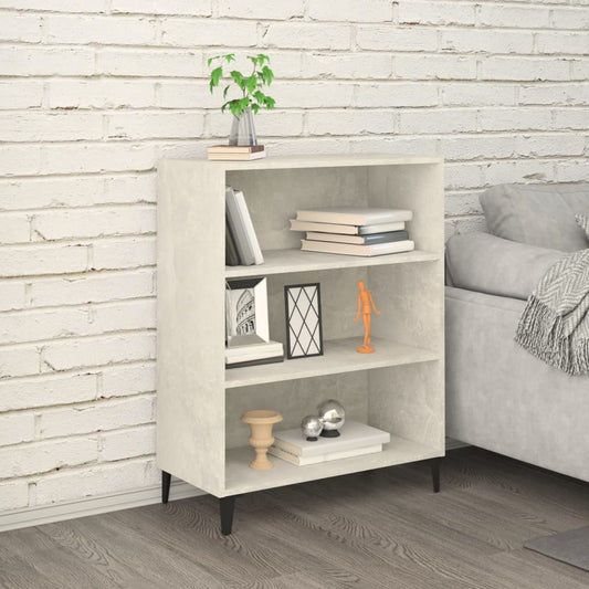 Berkfield Sideboard Concrete Grey 69.5x32.5x90 cm Engineered Wood