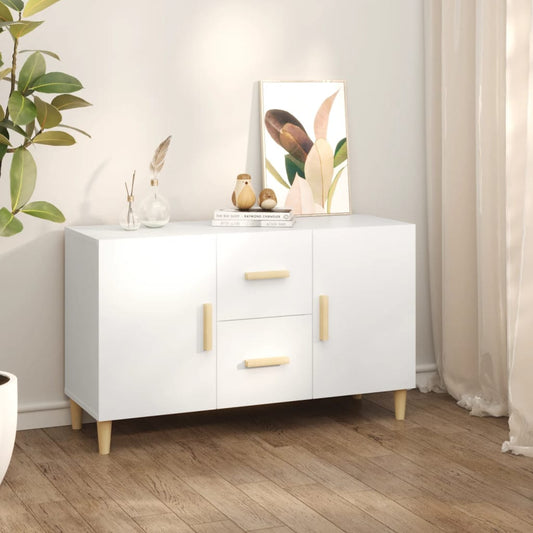 Berkfield Sideboard White 100x36x60 cm Engineered Wood