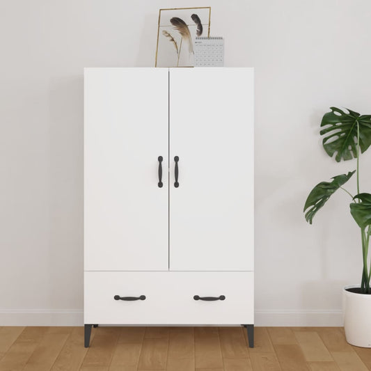 Berkfield Highboard White 70x31x115 cm Engineered Wood