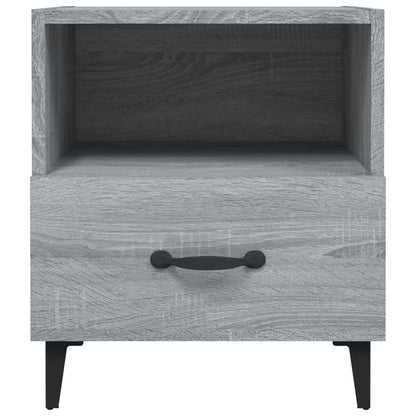 Berkfield Bedside Cabinet Grey Sonoma Engineered Wood