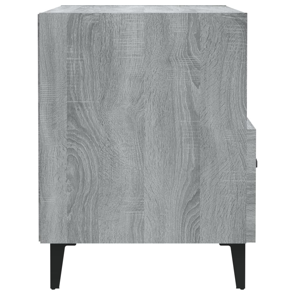 Berkfield Bedside Cabinet Grey Sonoma Engineered Wood
