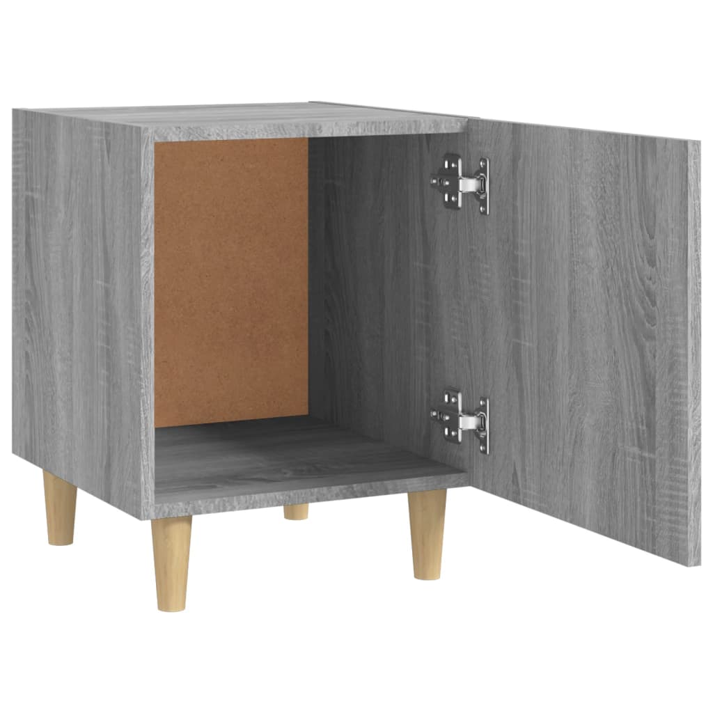 Berkfield Bedside Cabinet Grey Sonoma Engineered Wood