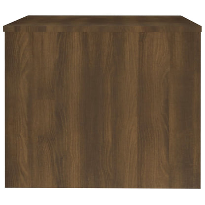 Berkfield Coffee Table Brown Oak 80x50x40 cm Engineered Wood