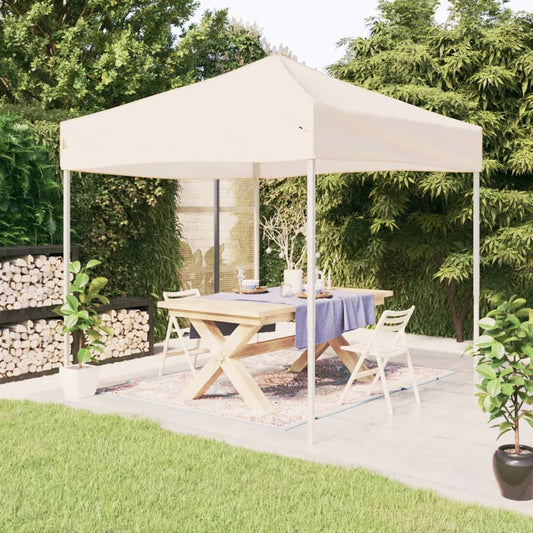 Berkfield Folding Party Tent Cream 3x3 m