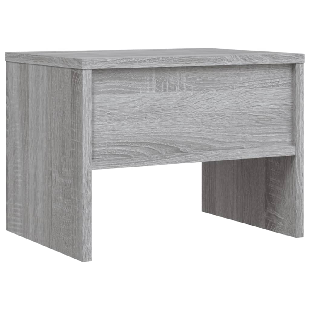 Berkfield Bedside Cabinet Grey Sonoma 40x30x30 cm Engineered Wood