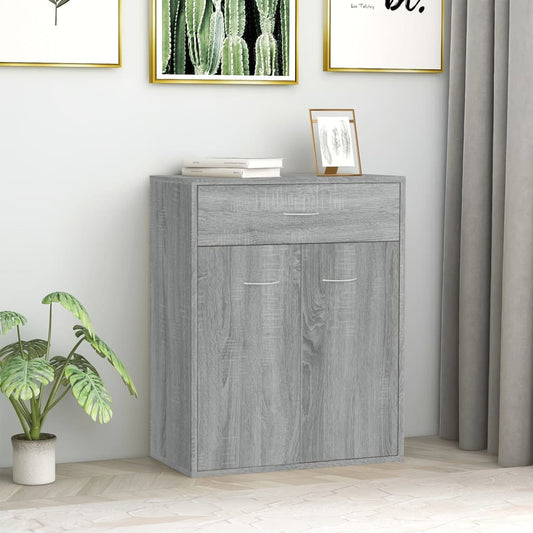 Berkfield Sideboard Grey Sonoma 60x30x75 cm Engineered Wood