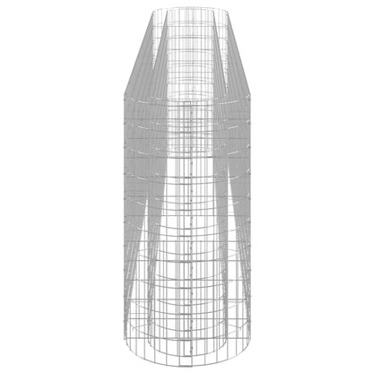 Berkfield Gabion Raised Bed Galvanised Iron 330x50x100 cm