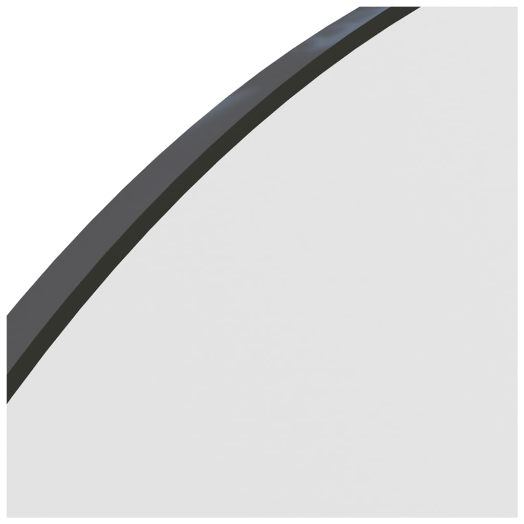 Berkfield Mirror with LED Lights 40x20 cm Glass Oval