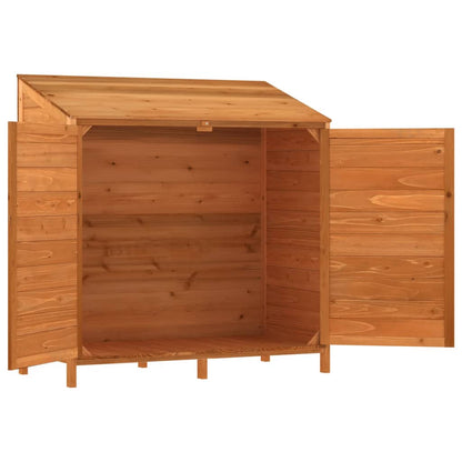 Berkfield Garden Shed Brown 102x52x112 cm Solid Wood Fir