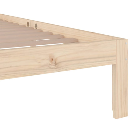 Berkfield Bed Frame Solid Wood 90x190 cm Single