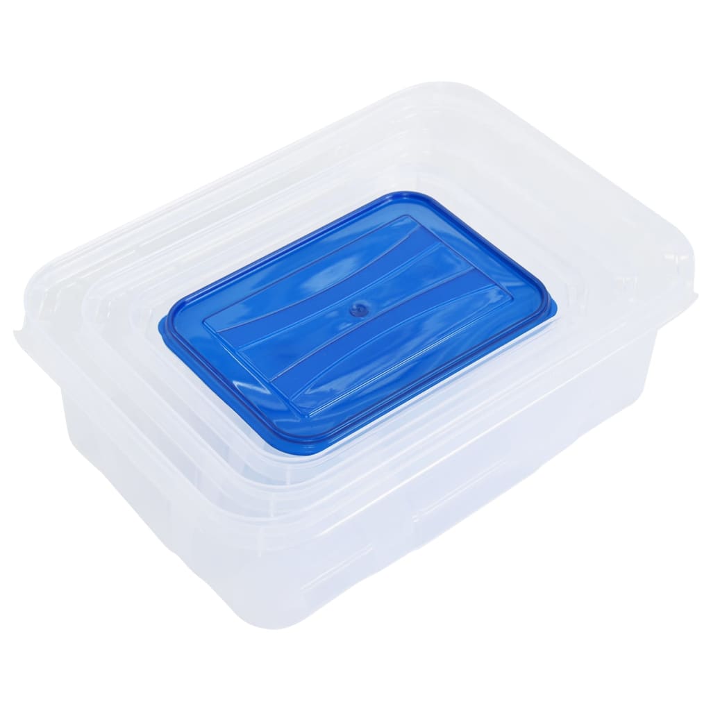 Berkfield Food Storage Containers with Lids 10 pcs PP