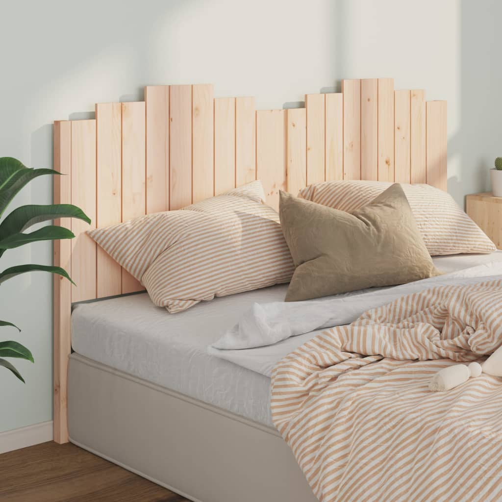 Berkfield Bed Headboard 186x4x110 cm Solid Wood Pine