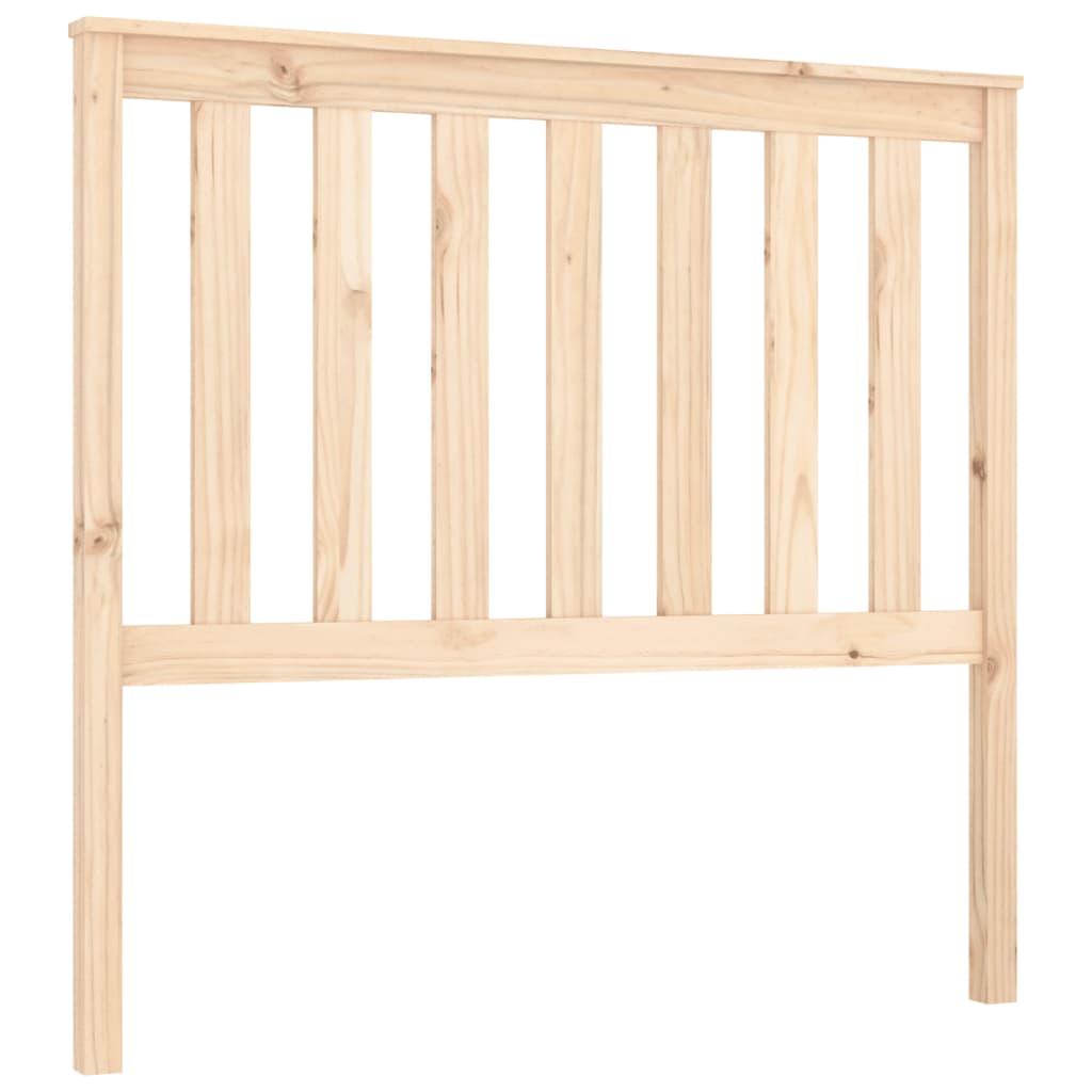 Berkfield Bed Headboard 106x6x101 cm Solid Wood Pine