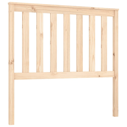 Berkfield Bed Headboard 106x6x101 cm Solid Wood Pine