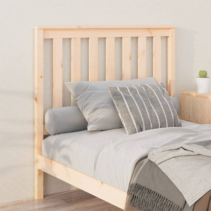 Berkfield Bed Headboard 106x6x101 cm Solid Wood Pine