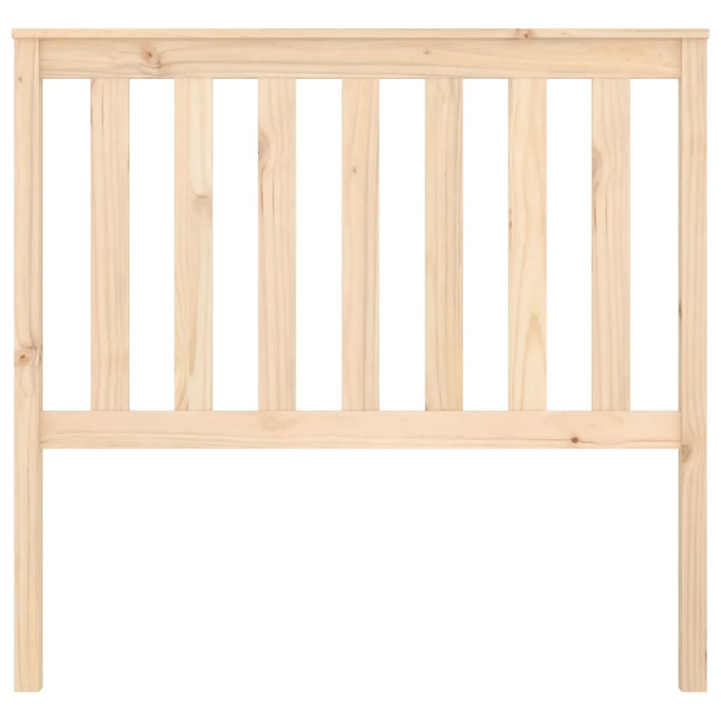 Berkfield Bed Headboard 106x6x101 cm Solid Wood Pine