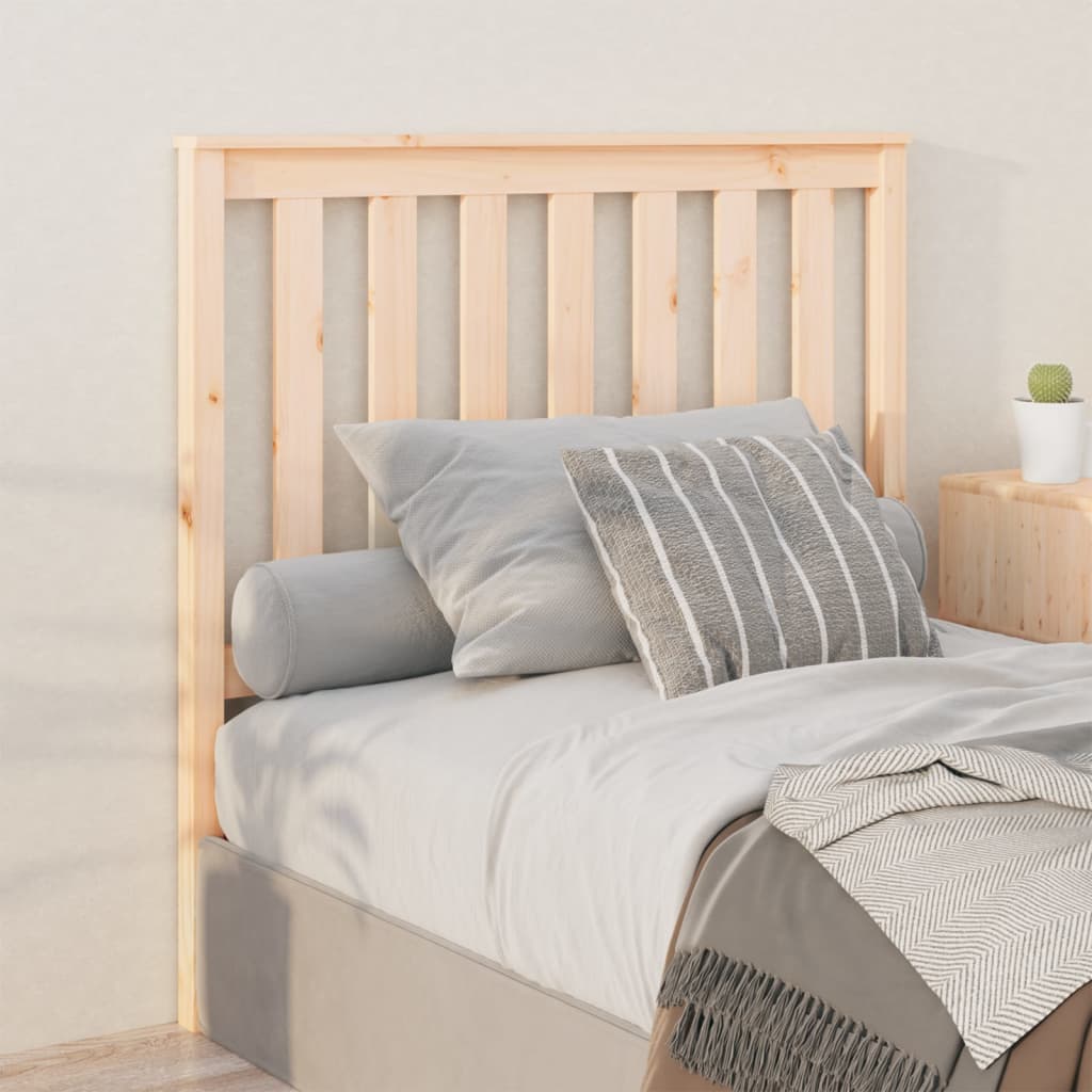 Berkfield Bed Headboard 106x6x101 cm Solid Wood Pine