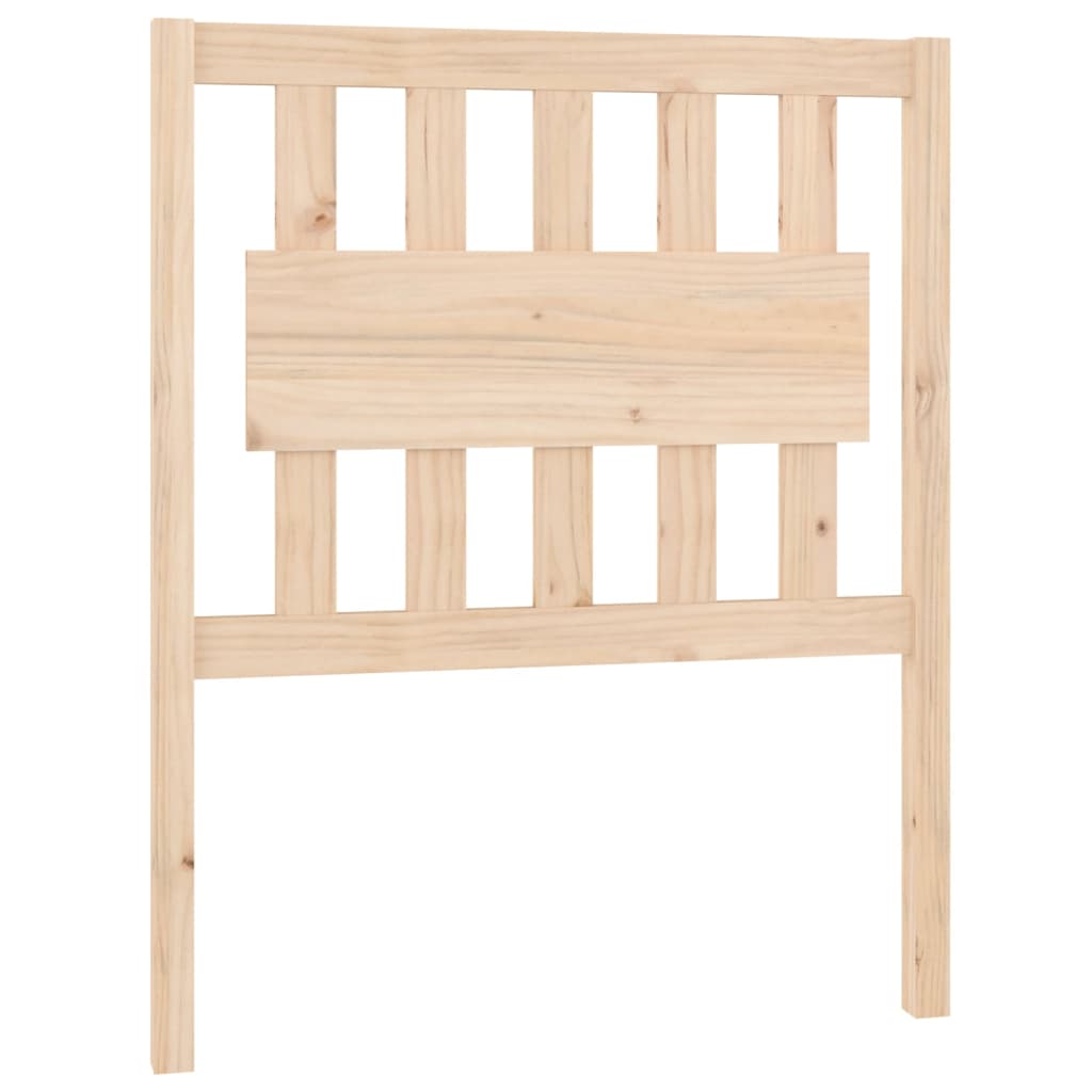 Berkfield Bed Headboard 80.5x4x100 cm Solid Wood Pine