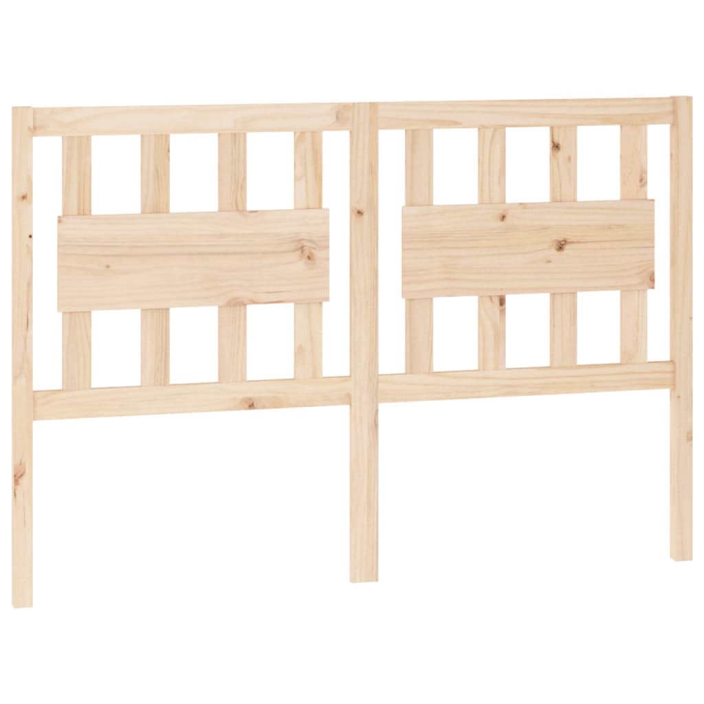 Berkfield Bed Headboard 145.5x4x100 cm Solid Wood Pine
