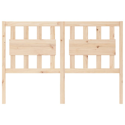 Berkfield Bed Headboard 145.5x4x100 cm Solid Wood Pine