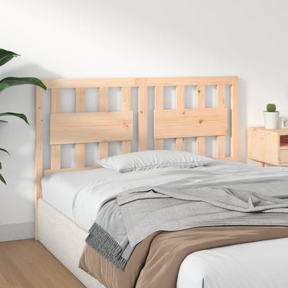 Berkfield Bed Headboard 145.5x4x100 cm Solid Wood Pine