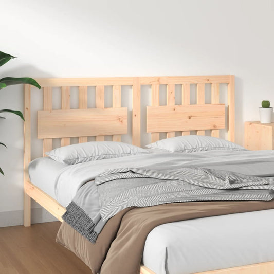 Berkfield Bed Headboard 165.5x4x100 cm Solid Wood Pine
