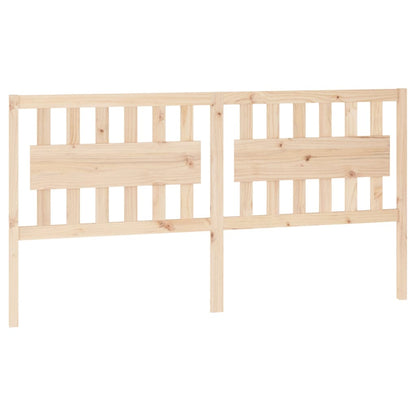 Berkfield Bed Headboard 185.5x4x100 cm Solid Wood Pine