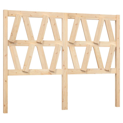 Berkfield Bed Headboard 141x4x100 cm Solid Wood Pine